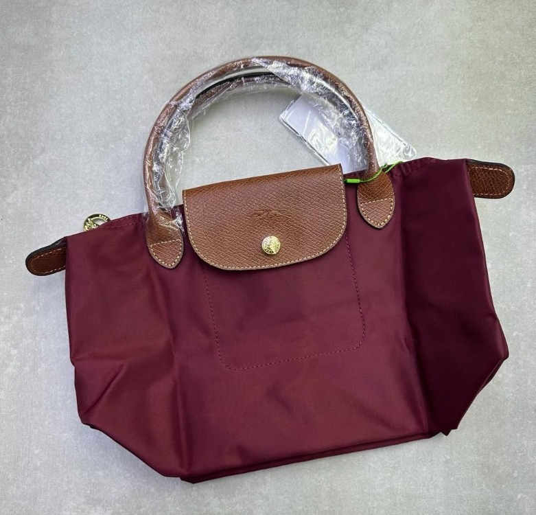 Longchamp Le Pliage Tote Bag Medium / Burgundy