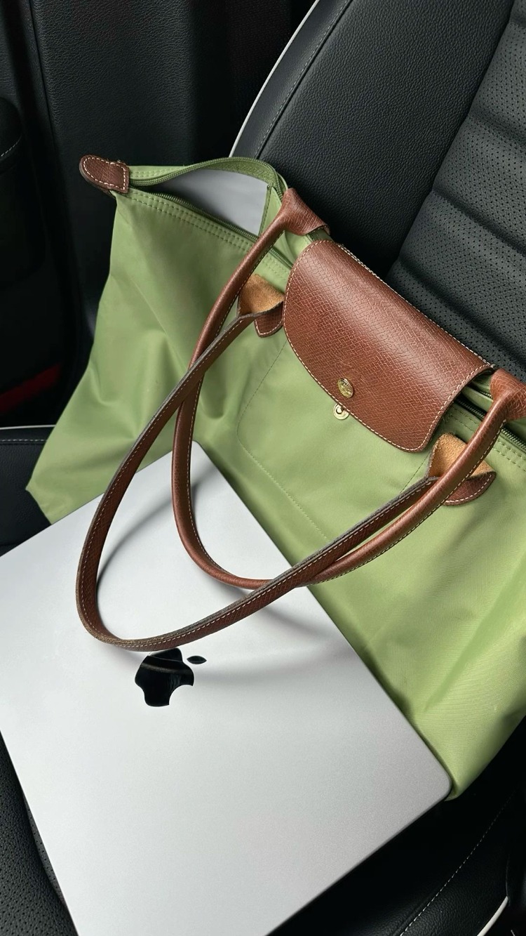 Longchamp Le Pliage Tote Bag S-M-L / Light Green