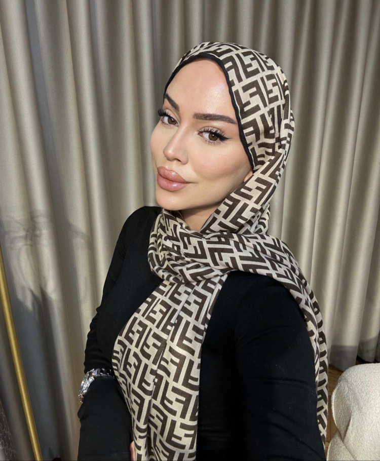 FENDİ YÜN KAŞMİR ŞAL