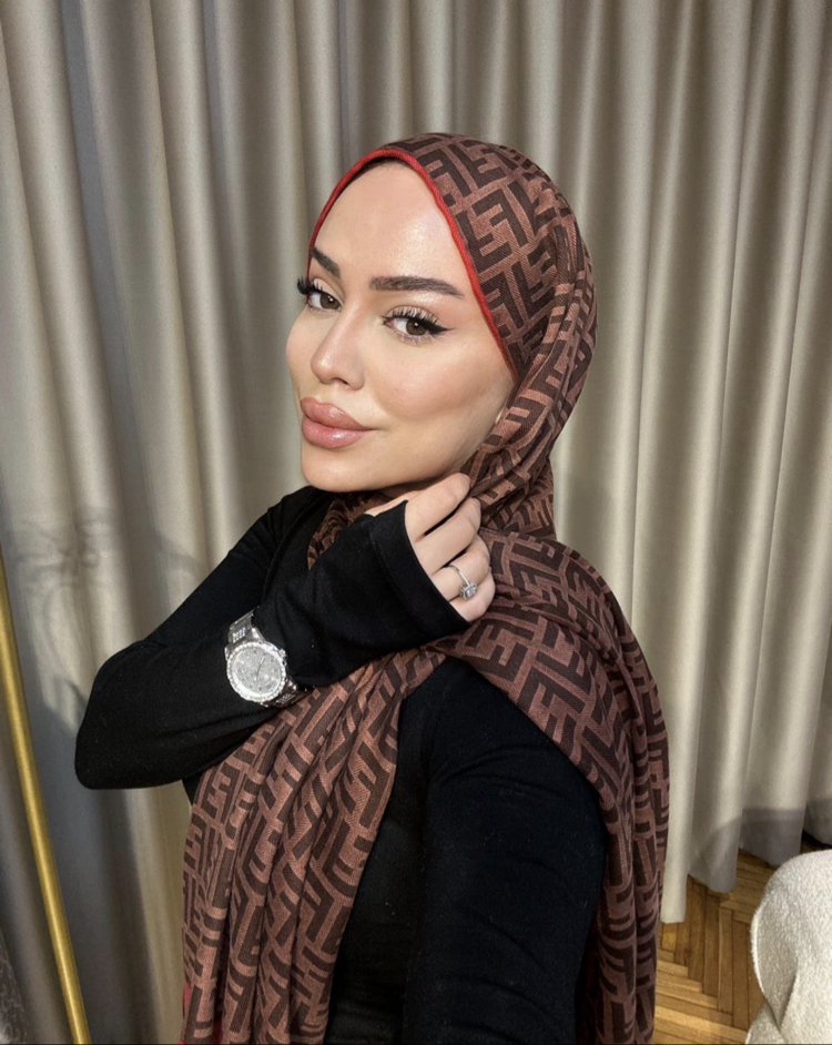 FENDİ YÜN KAŞMİR ŞAL