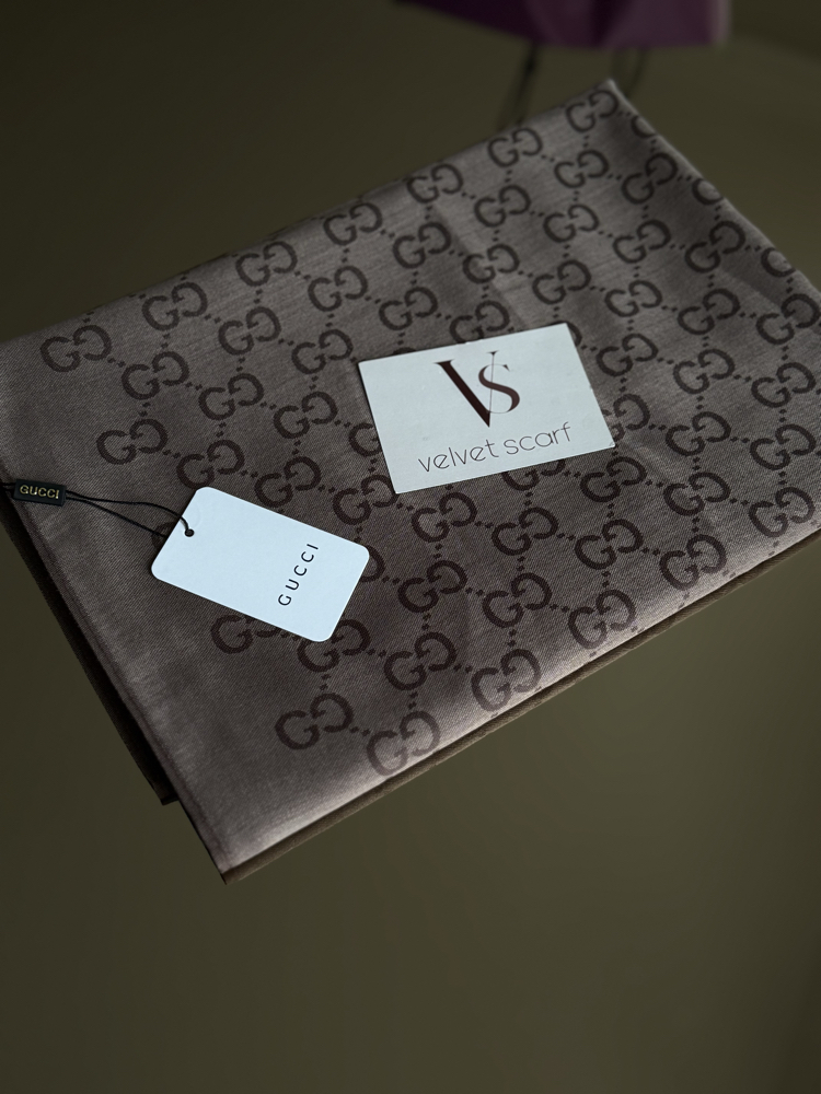 GUCCI YÜN İPEK KAHVE