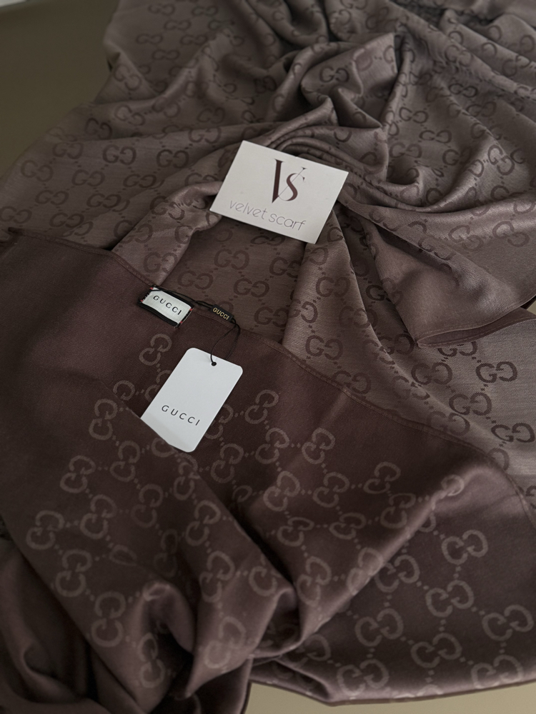GUCCI YÜN İPEK KAHVE