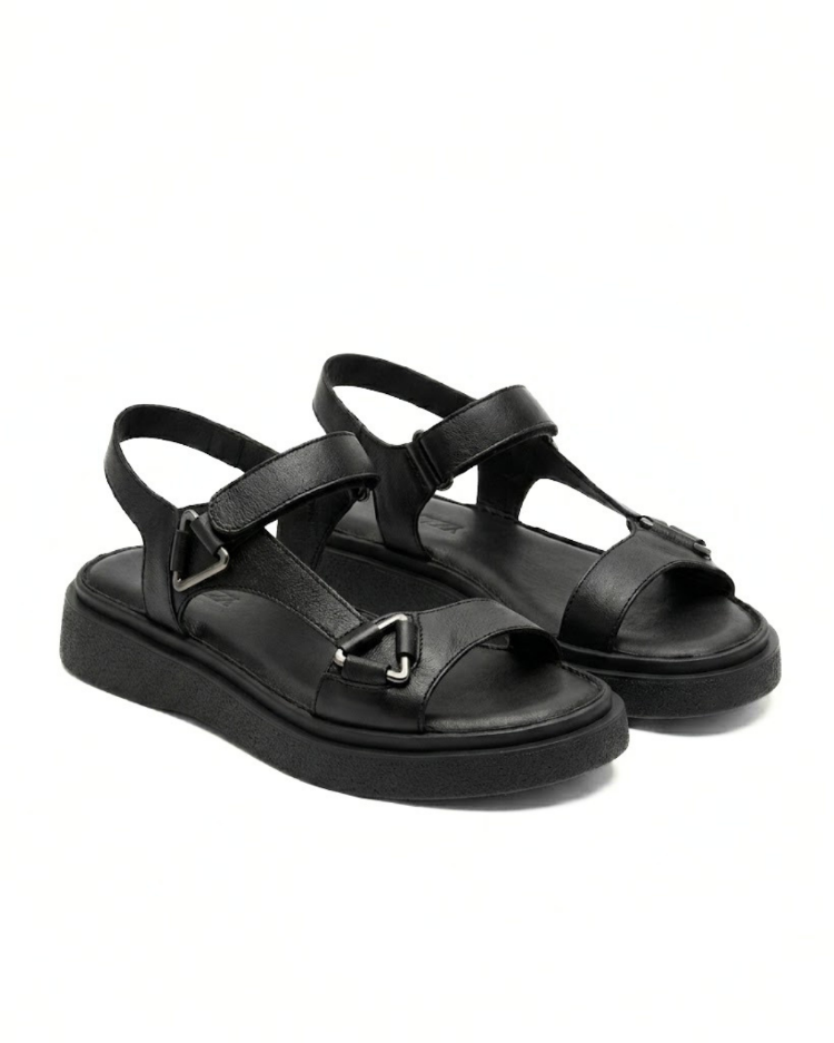 Venedik Comfort Aria Siyah Sandalet