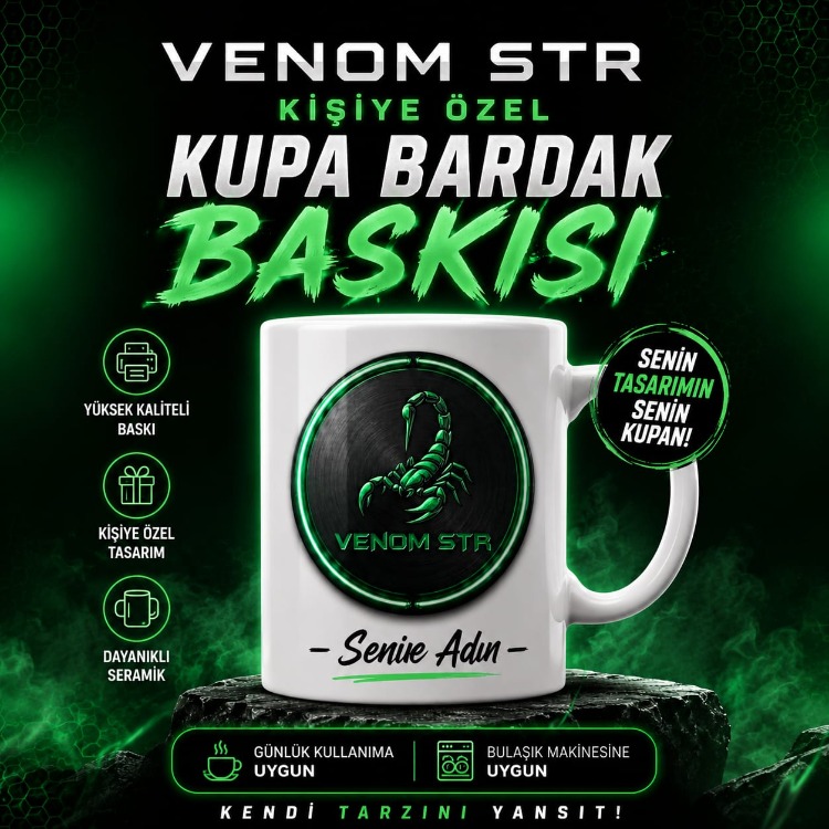 Kişiye Özel Kupa Tasarım 