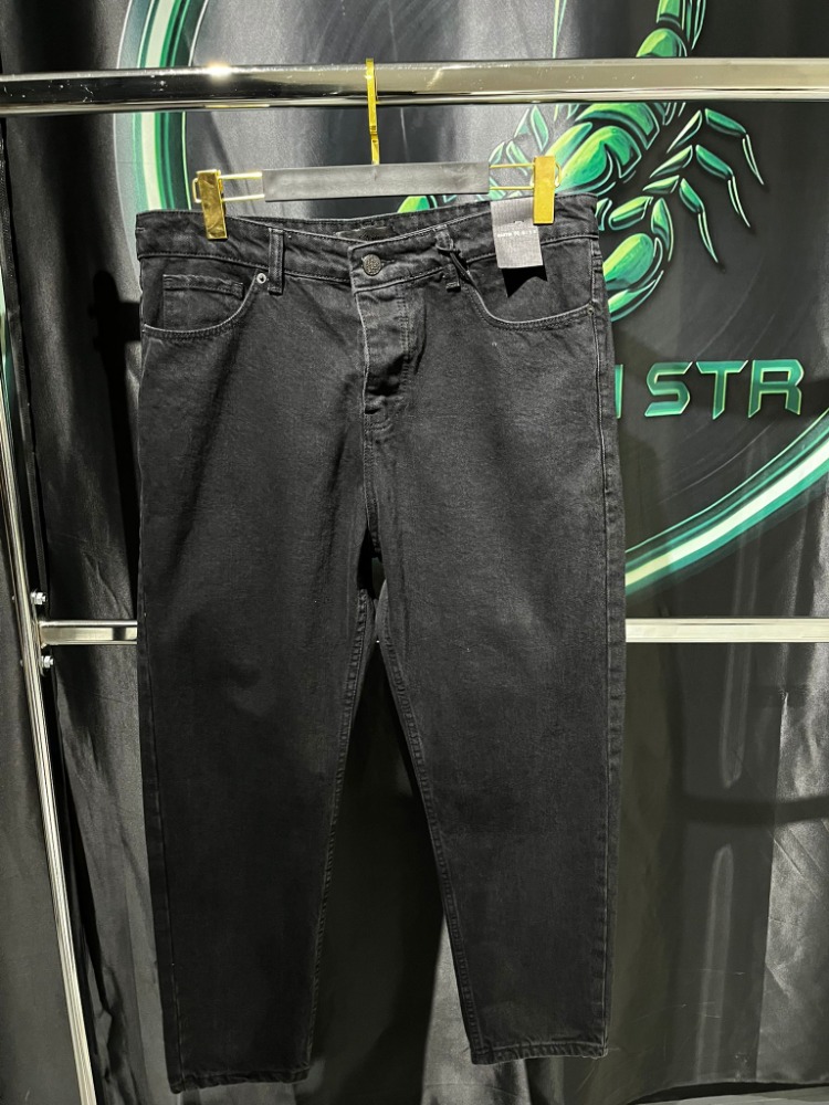 Martin Mixs Siyah Premium Baggy Jean 
