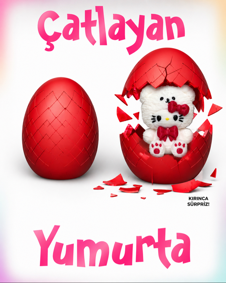 Hello kitty sürpriz yumurta serisi