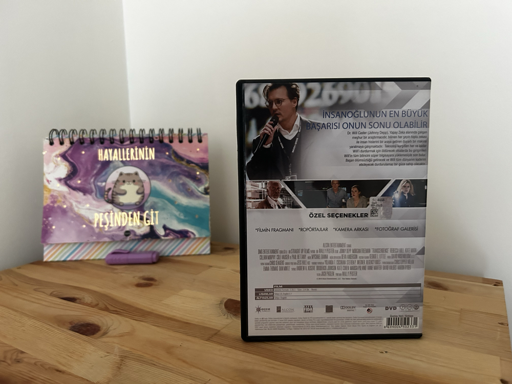 Evrim (Transcendence) DVD Film
