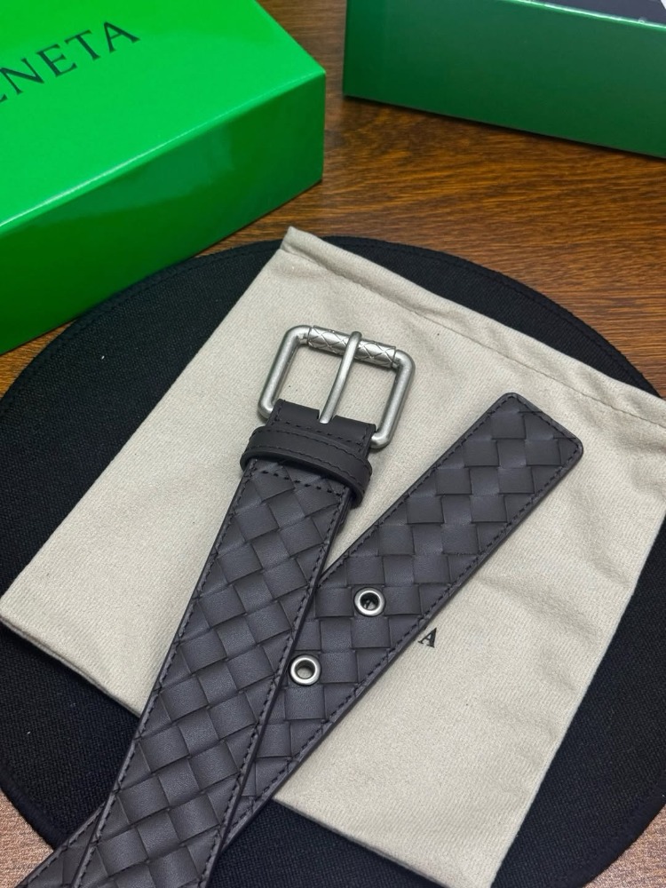 Bottega Veneta Intrecciato Leather Belt