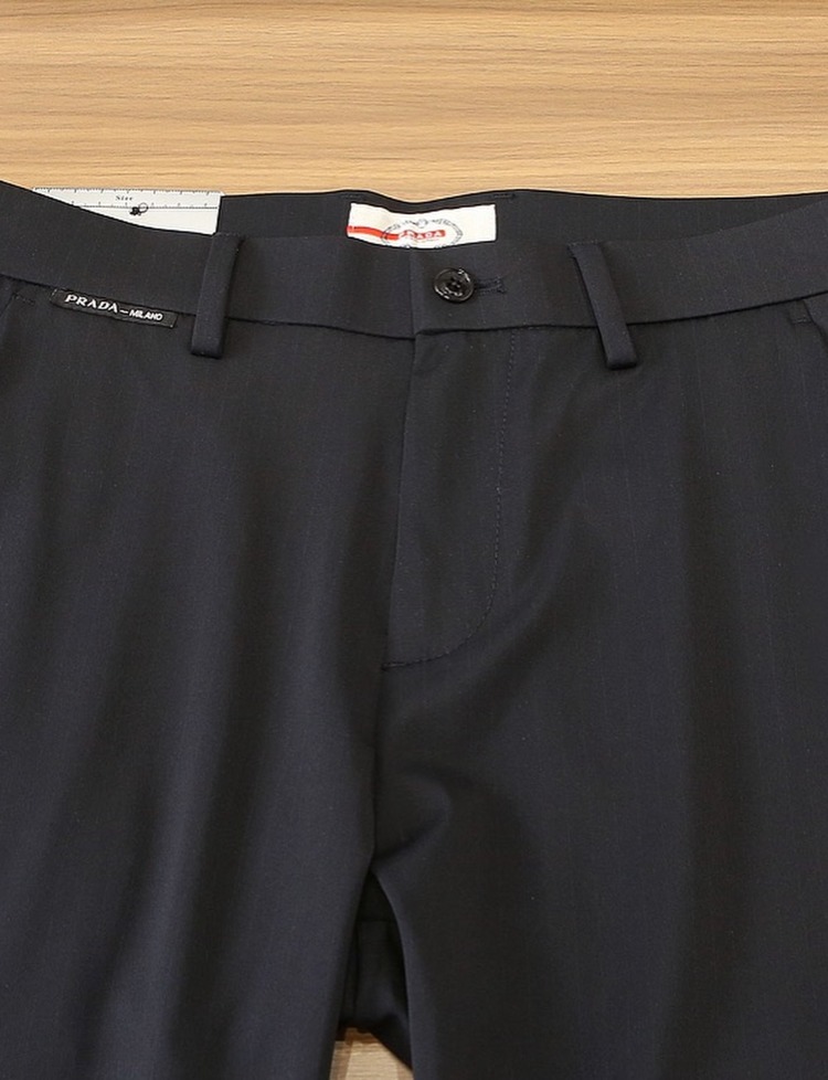 Prada Straight-Leg Chino Trousers