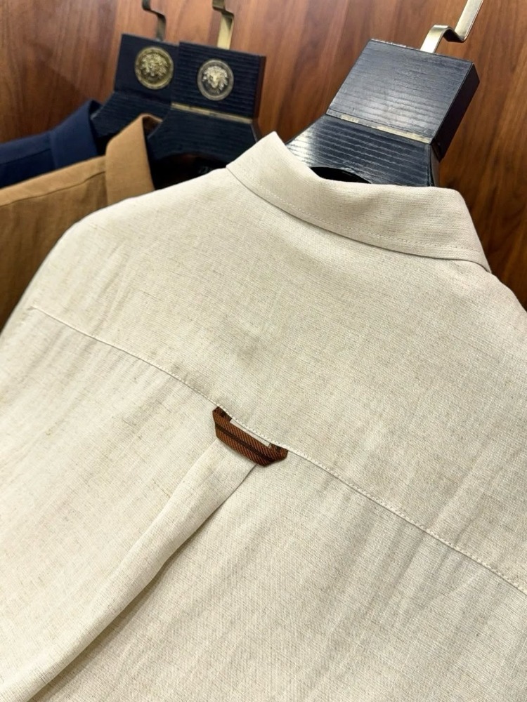 Zegna Linen Short-Sleeve Shirt