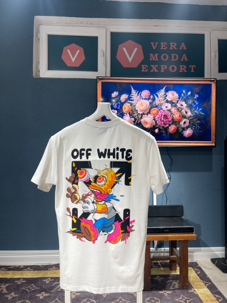 Off White Beyaz Tshirt