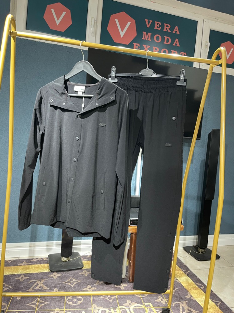 Lacoste Orginal Siyah Eşofman Takımı