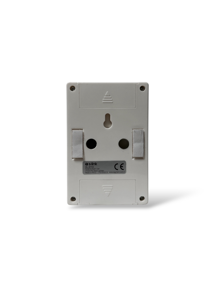 S-link SL-8700 Kademe Ayarlı Led 3*AAA Pilli Gece Lambası