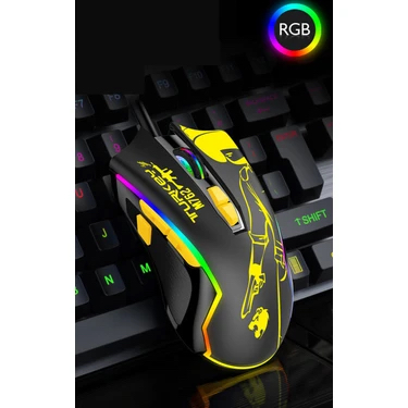 Optical M-762 Rgb Kablolu Oyuncu Mause