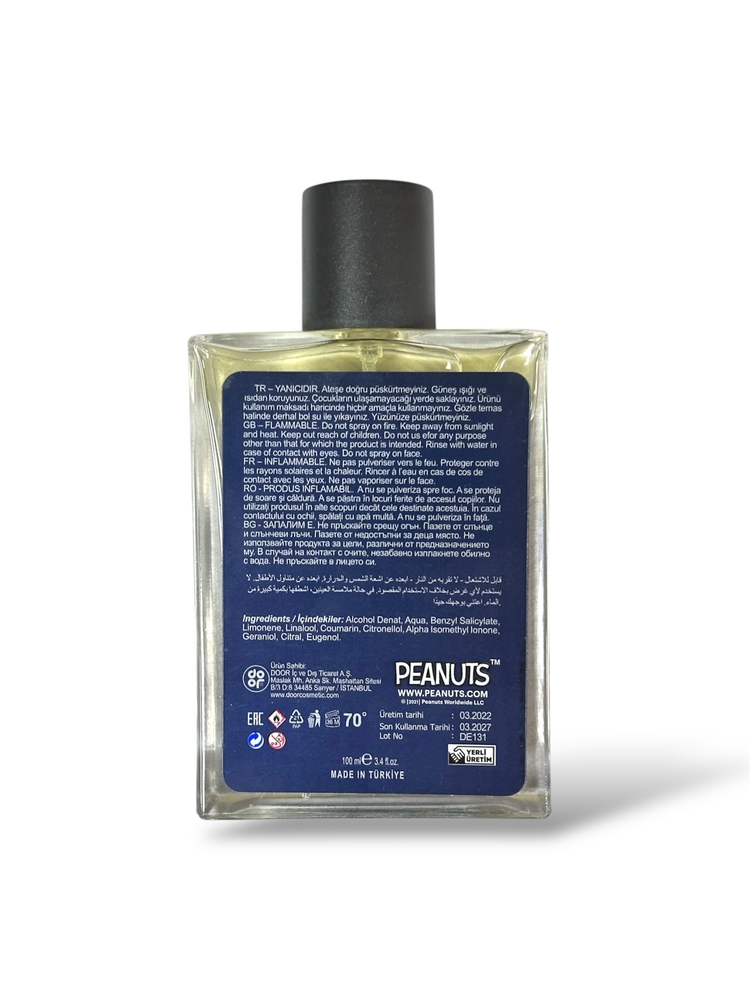 PEANUTS For Men Erkek Parfüm Odunsu Kokulu Woody Scented 100 Ml