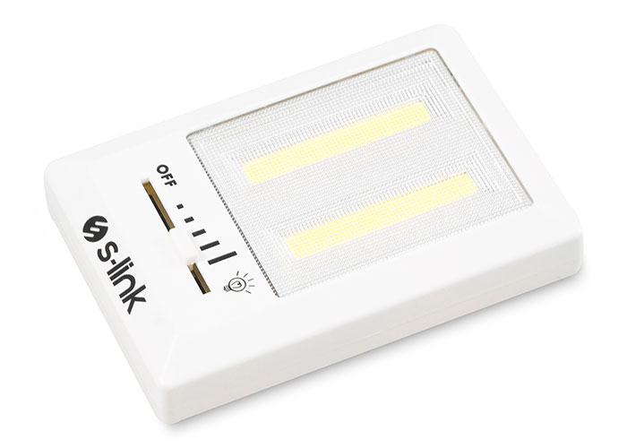 S-link SL-8700 Kademe Ayarlı Led 3*AAA Pilli Gece Lambası
