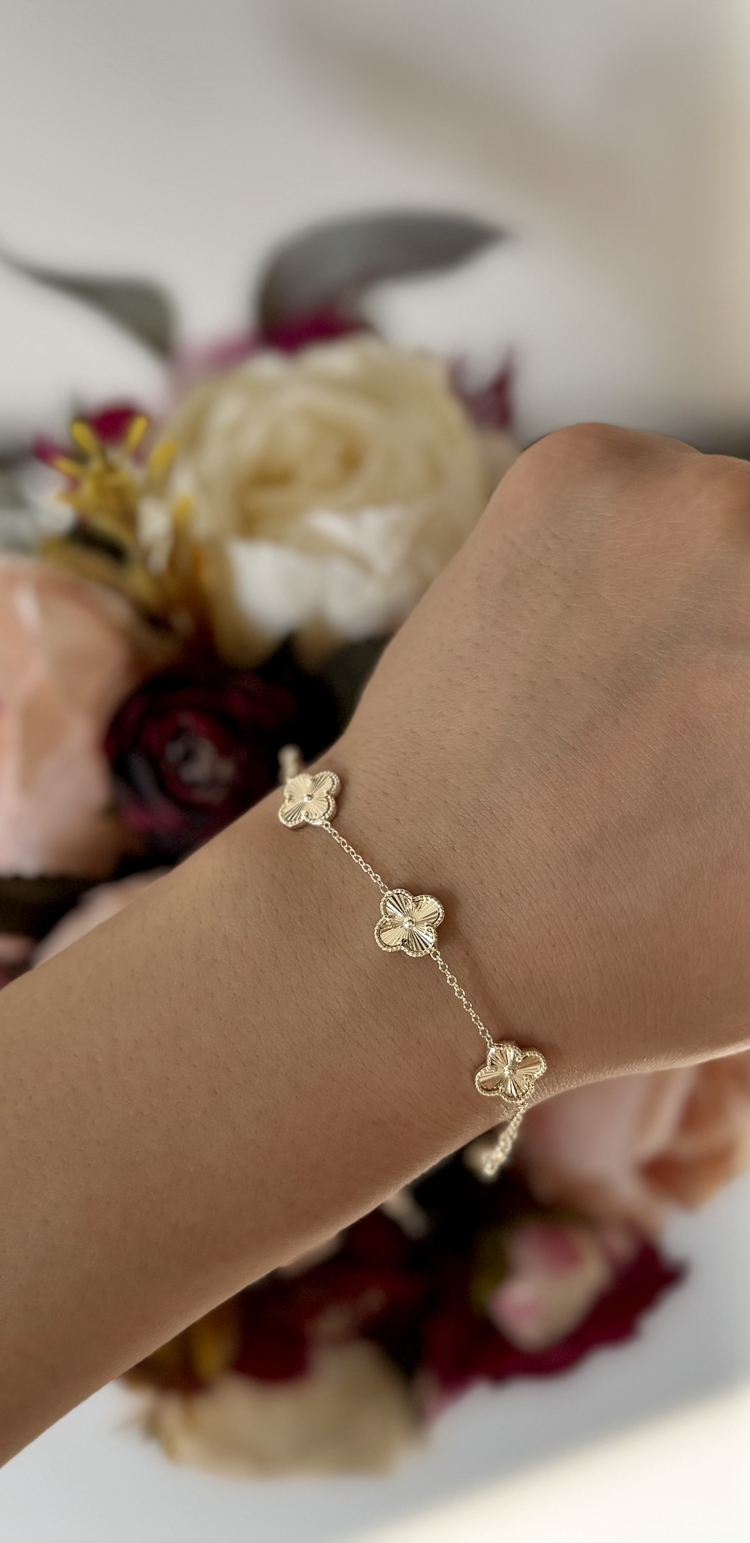 Yonca Gold Bileklik