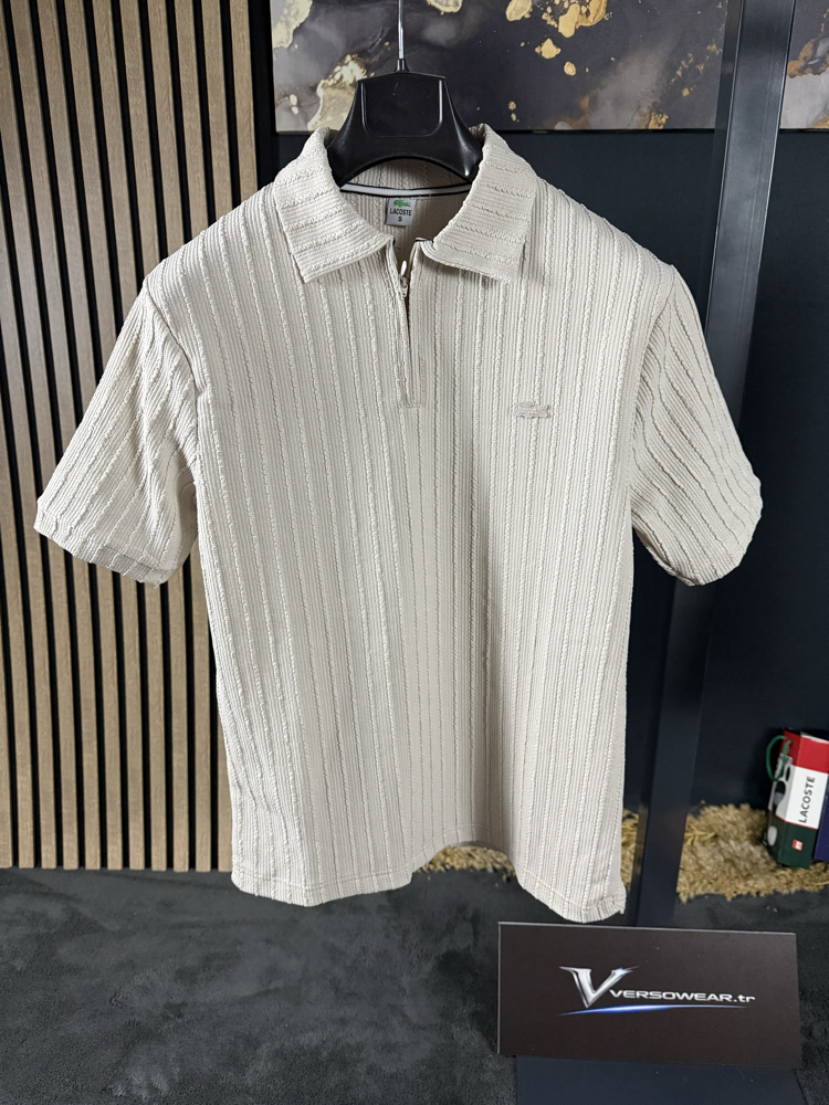 Lacoste Fitilli Şort Takım (krem)