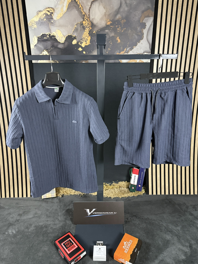 Lacoste Fitilli Şort Takım (lacivert)
