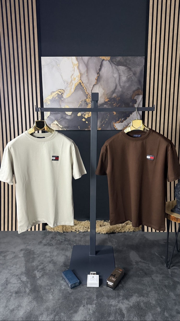 Tommy Hilfiger Oversize T-shirt (krem)