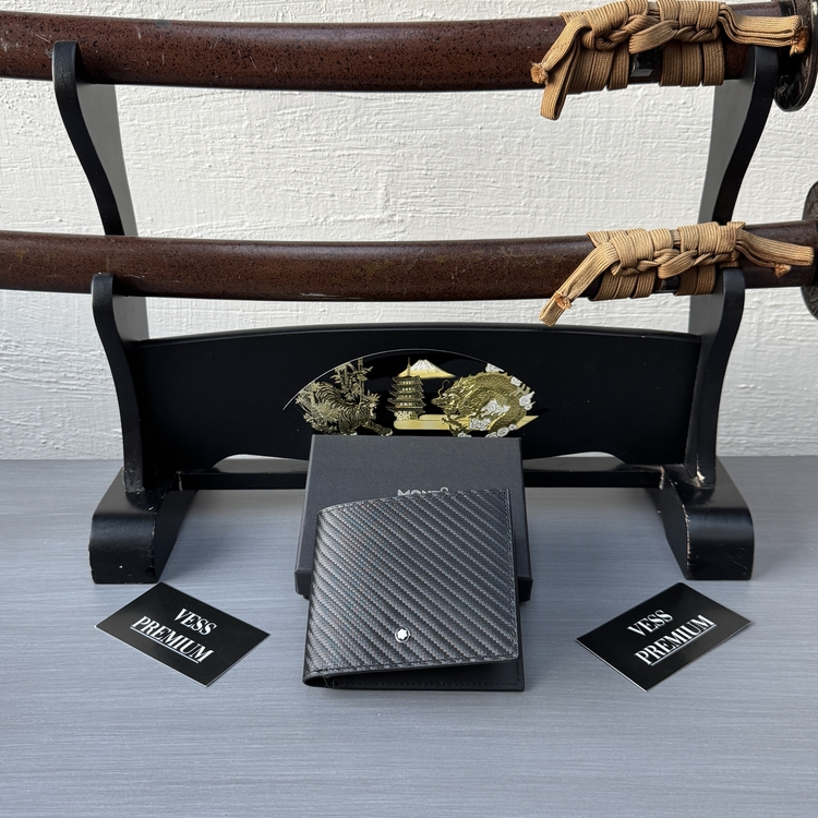 Mont Blanc Wallet - Carbon Black
