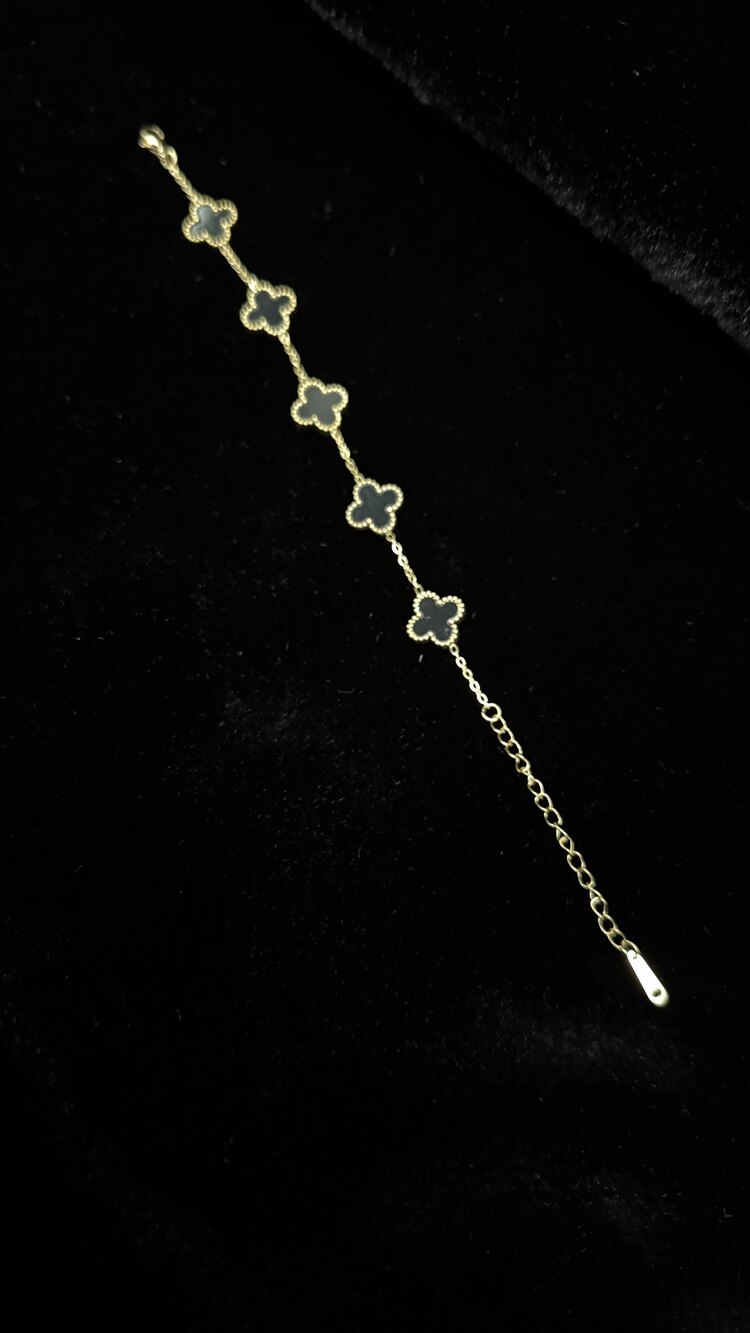 Van Cleef Bracelet - Black & Gold