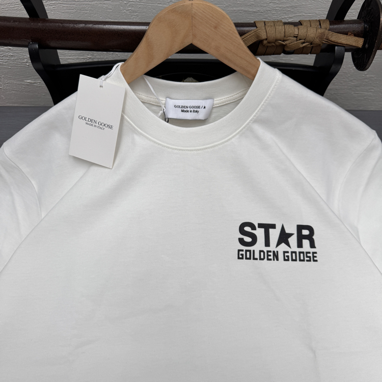 Golden G. 'Star' Tshirt - White