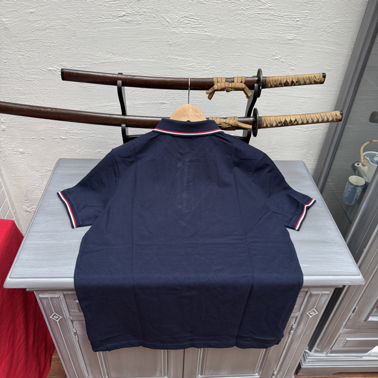 Moncler Polo Shirt - Navy Blue