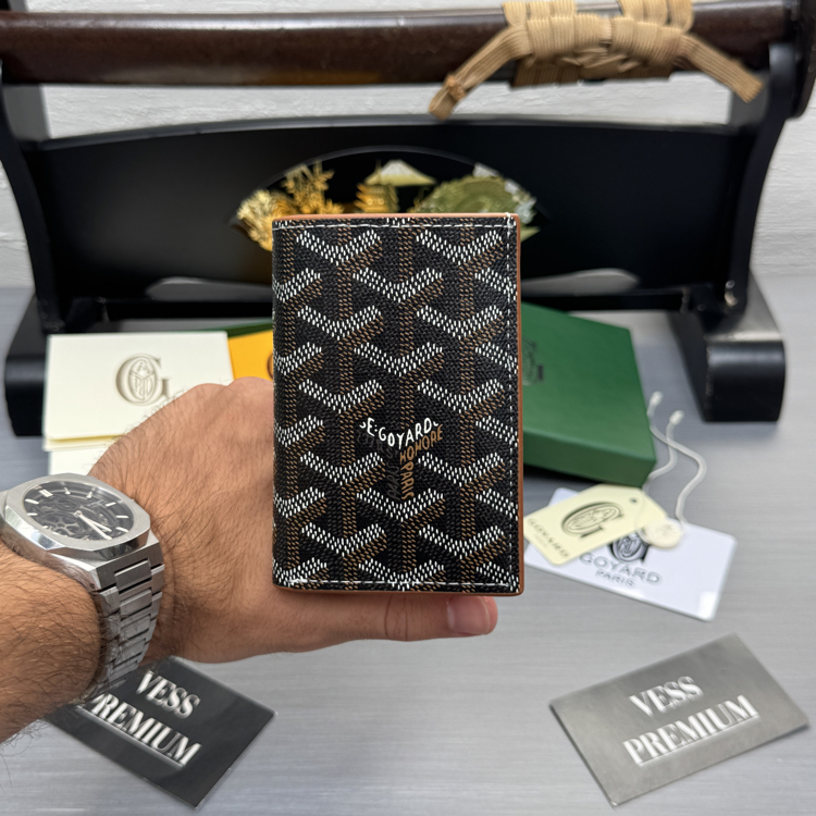 Imported | Ithal Goyard Pocket Organizer - Brown