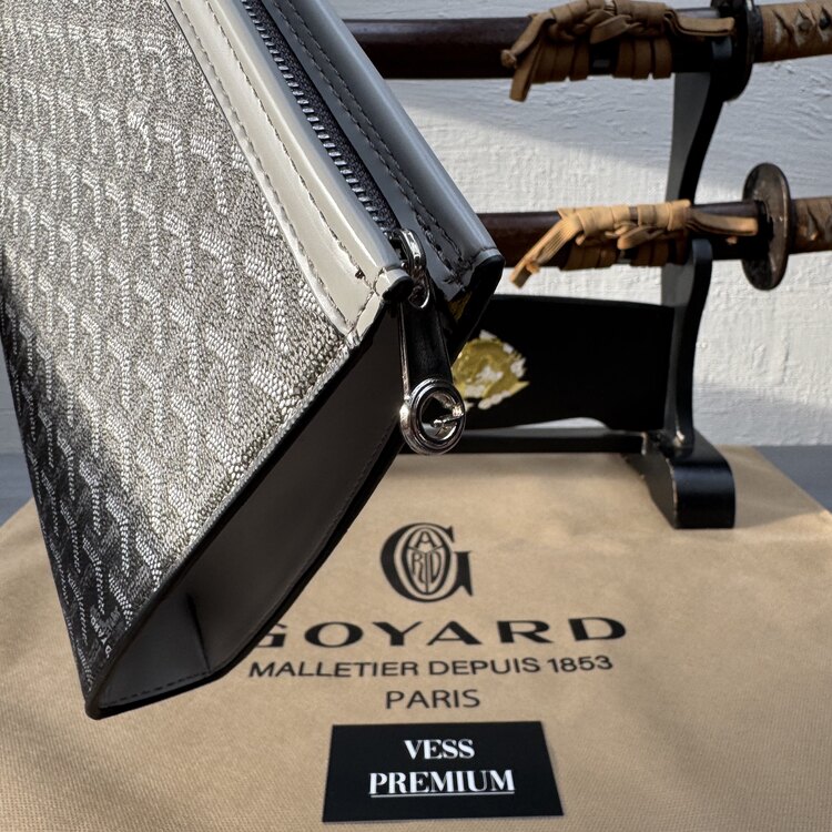 Goyard Clutch Bag - Gray