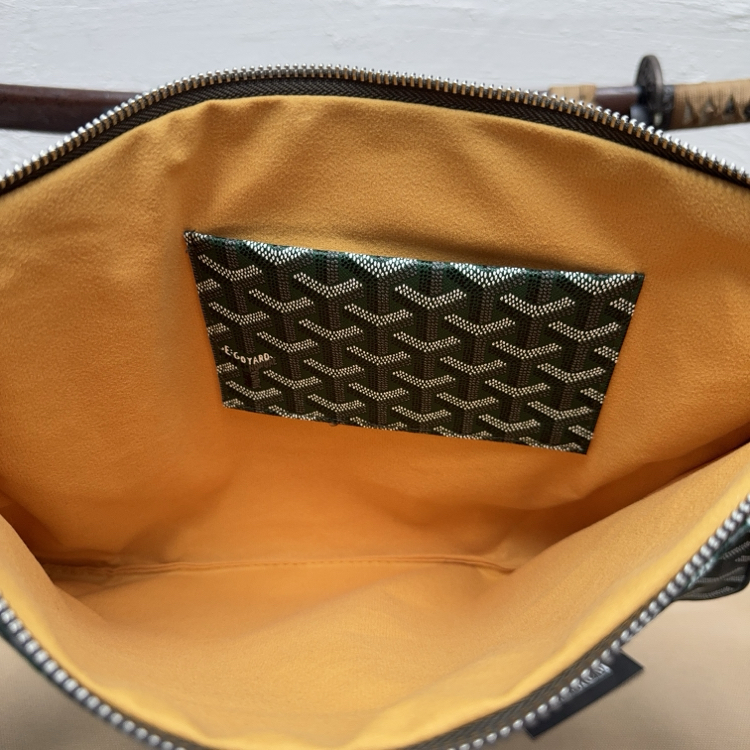 Goyard Senat GM Macbook Bag - Green