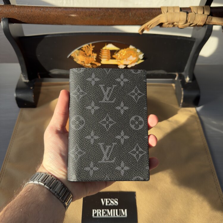 Louis Vuitton Passport Holder - Black