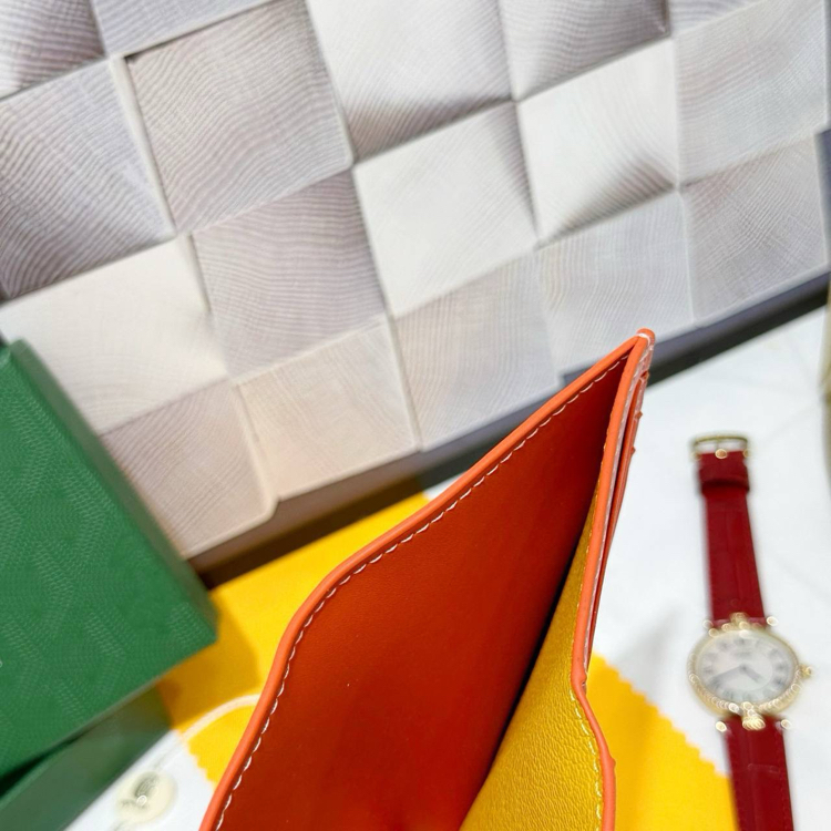 Imported | Ithal Goyard Pocket Organizer - Orange