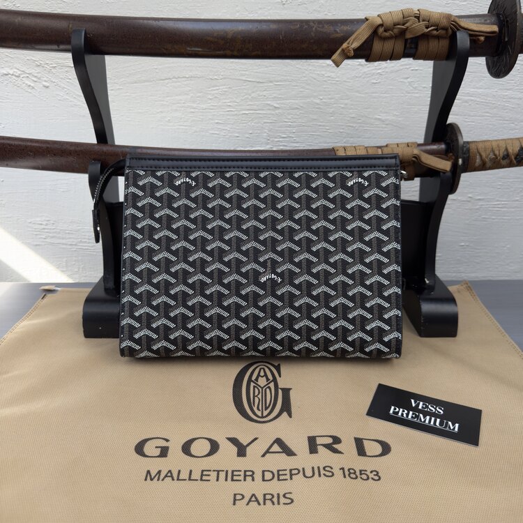 Goyard Clutch Bag - Black