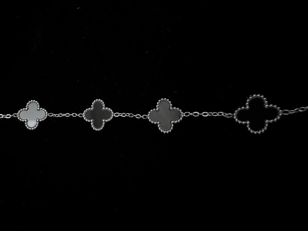 Van Cleef Bracelet - Black & Silver