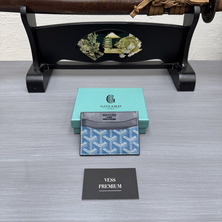 Goyard Cardholder - Dark Blue