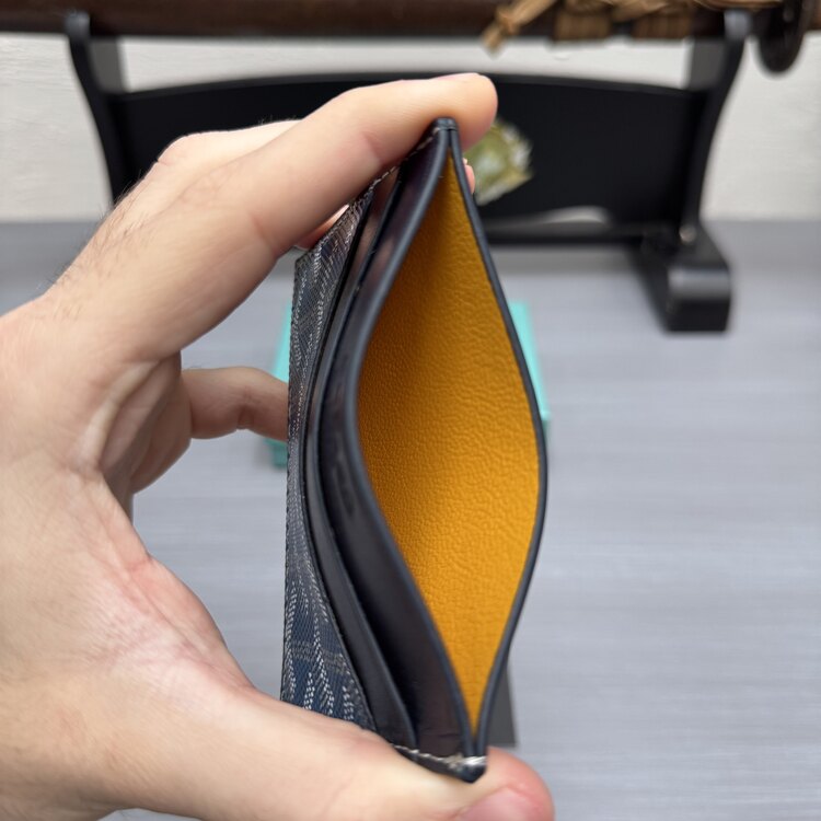 Goyard Cardholder - Dark Blue