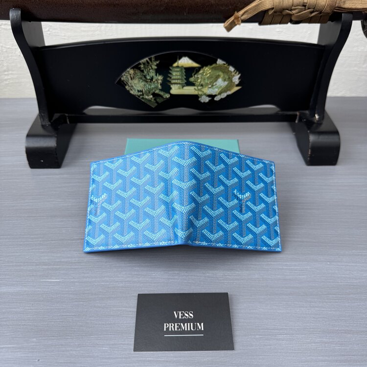 Goyard Wallet - Blue