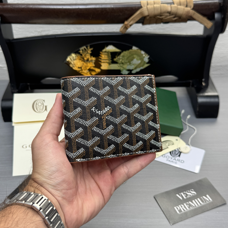 Imported | Ithal Goyard Wallet - Brown