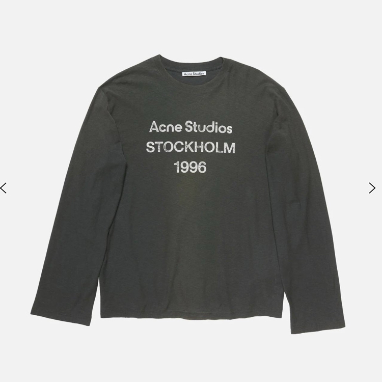 Ön Sipariş | Acne Studios Long Sleeve Shirt - Black