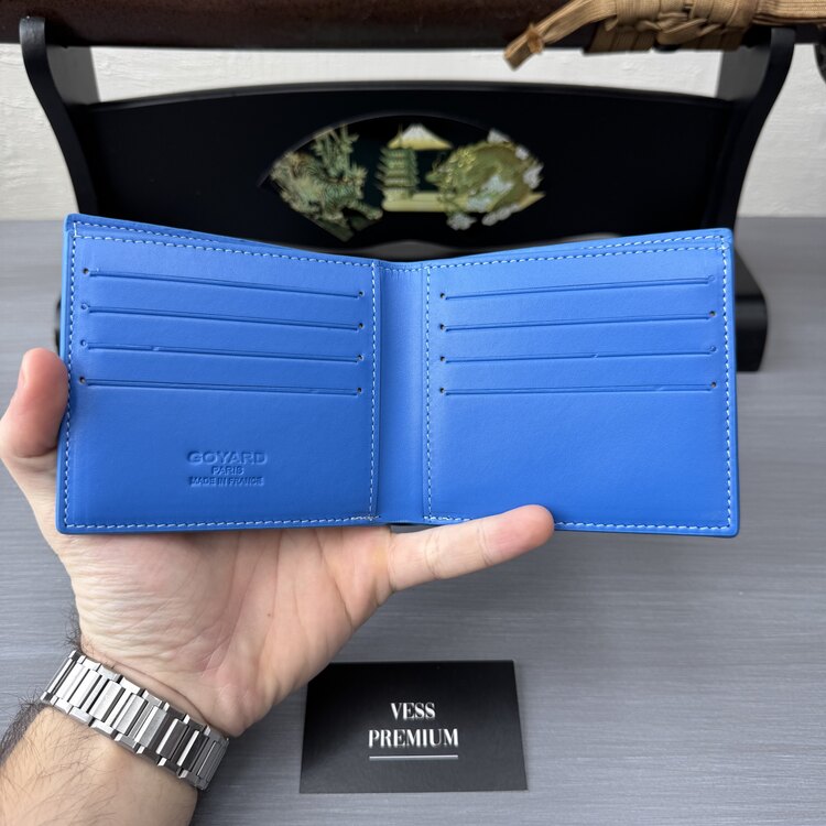 Goyard Wallet - Blue