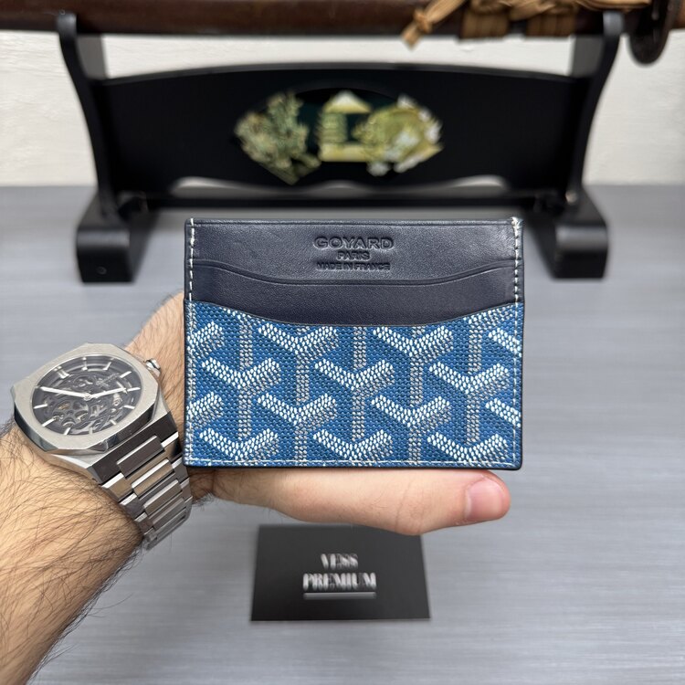 Goyard Cardholder - Dark Blue