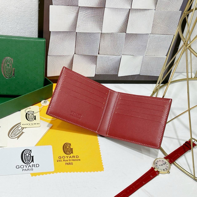 Imported | Ithal Goyard Wallet - Red