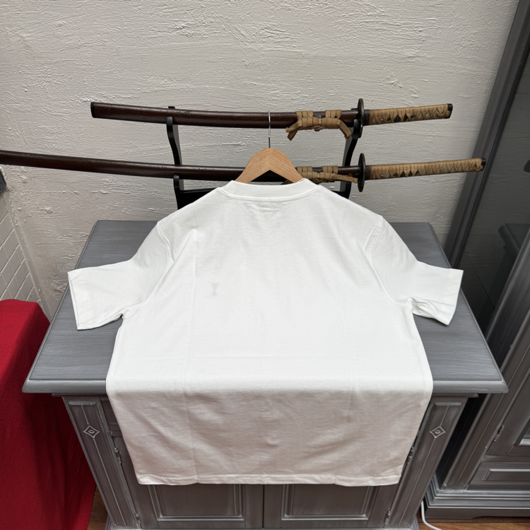 Ami Paris Essentials Tshirt - White