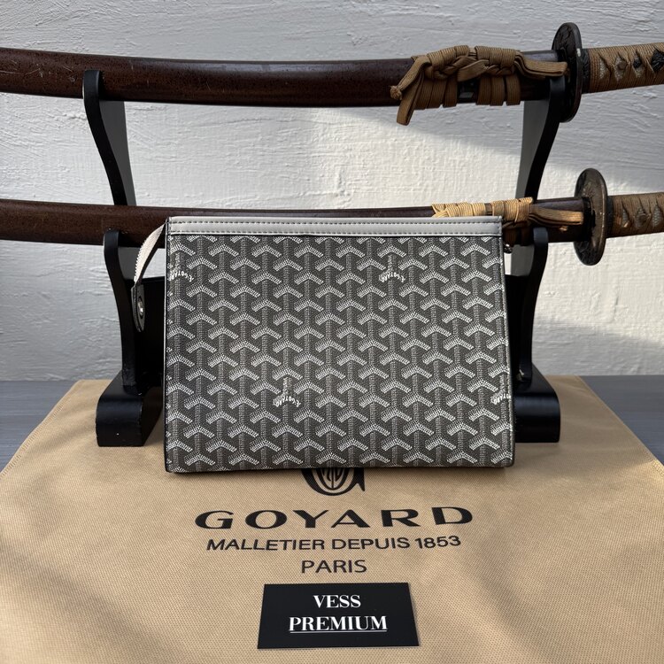 Goyard Clutch Bag - Gray