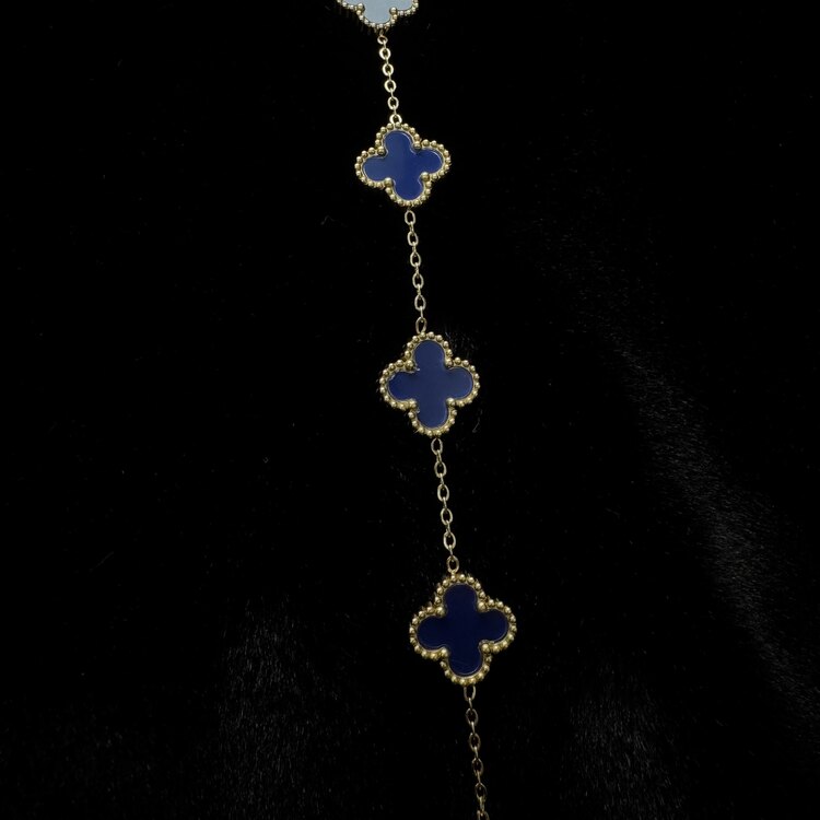 Van Cleef Bracelet - Blue & Gold