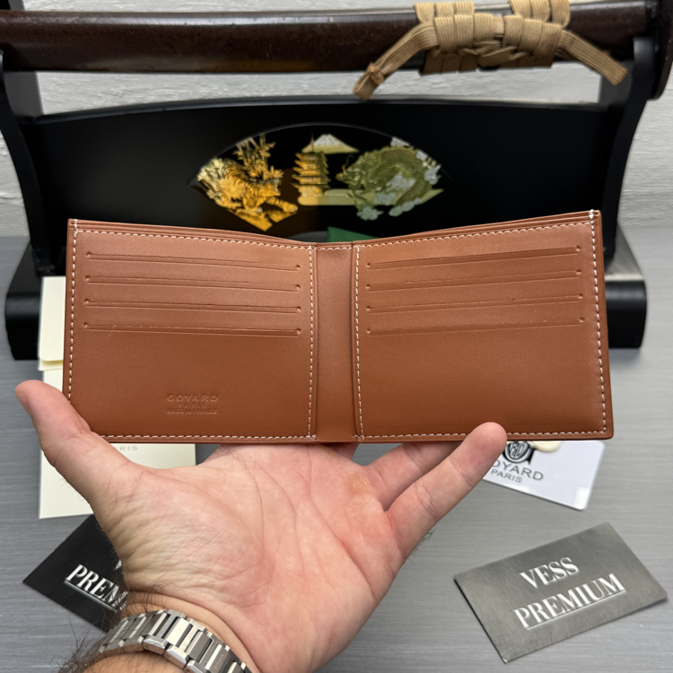 Imported | Ithal Goyard Wallet - Brown