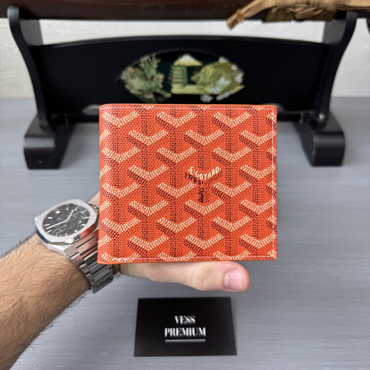 Goyard Wallet - Orange