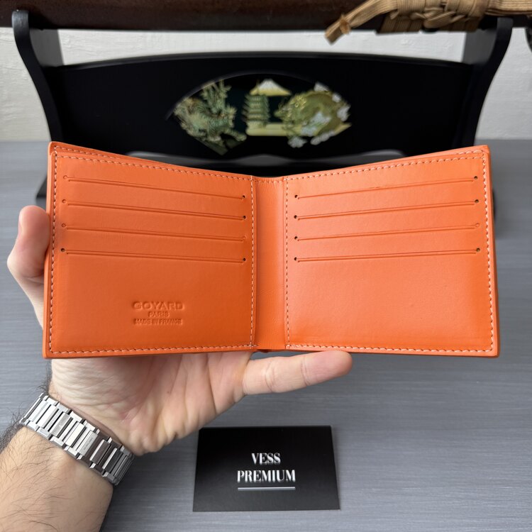 Goyard Wallet - Orange
