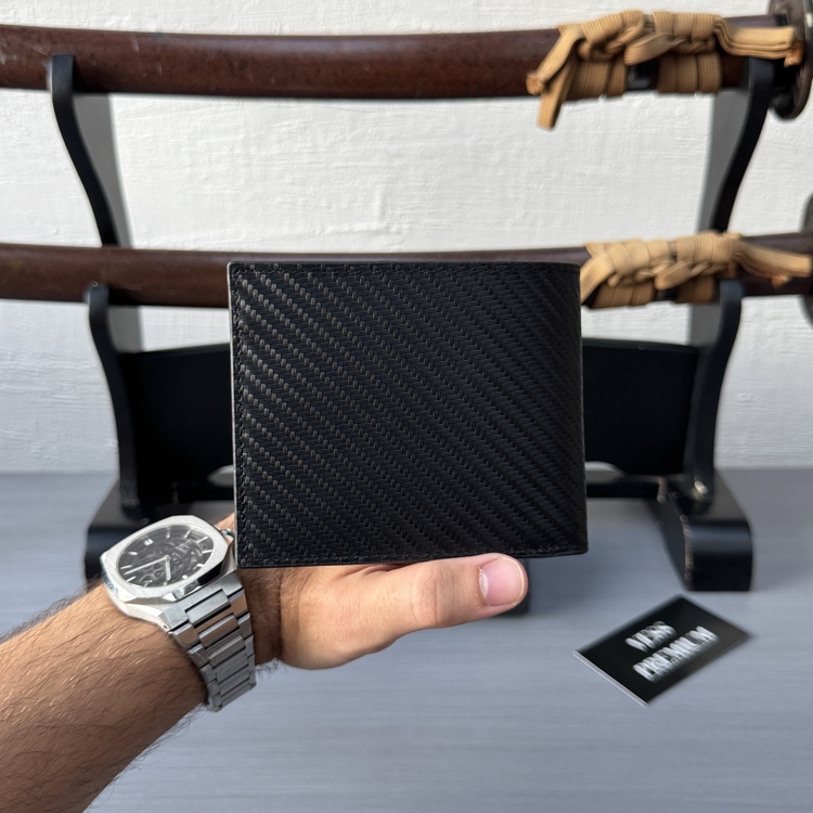 Mont Blanc Wallet - Carbon Black